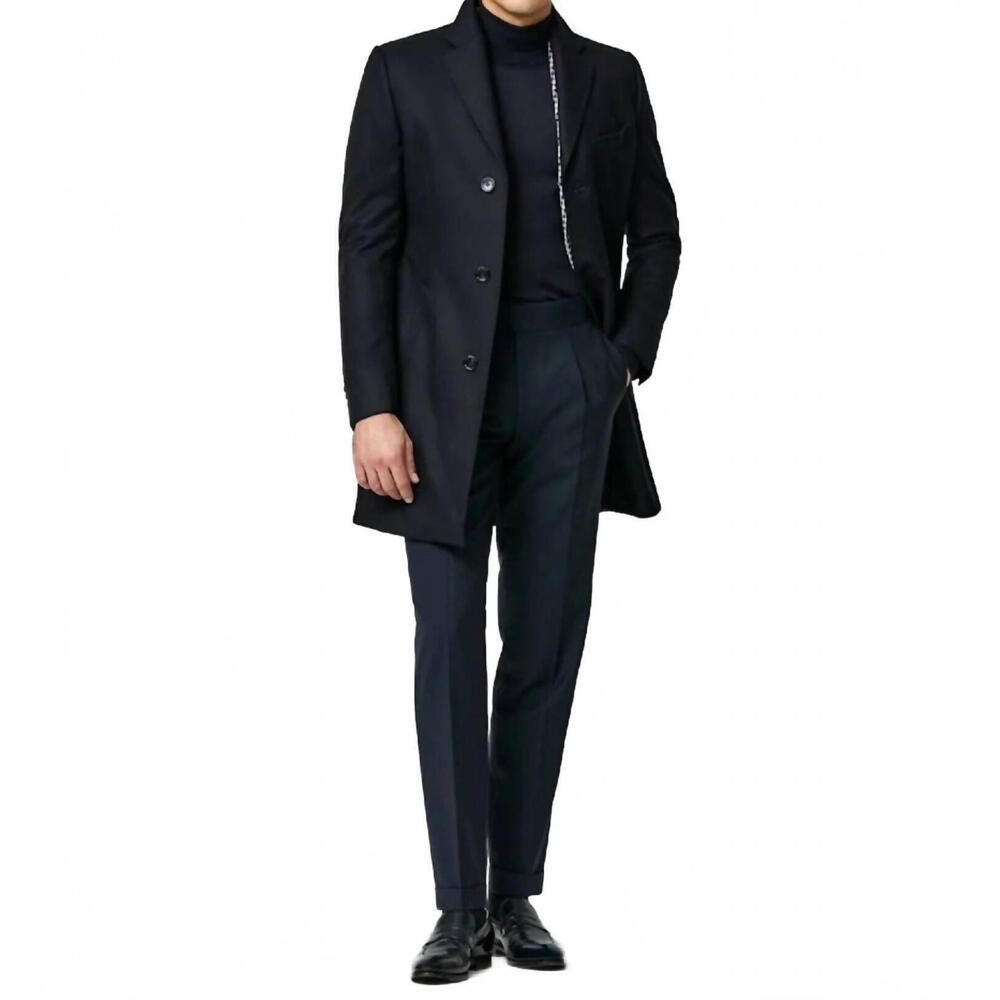 NEW MUNRO storm system car coat in navy